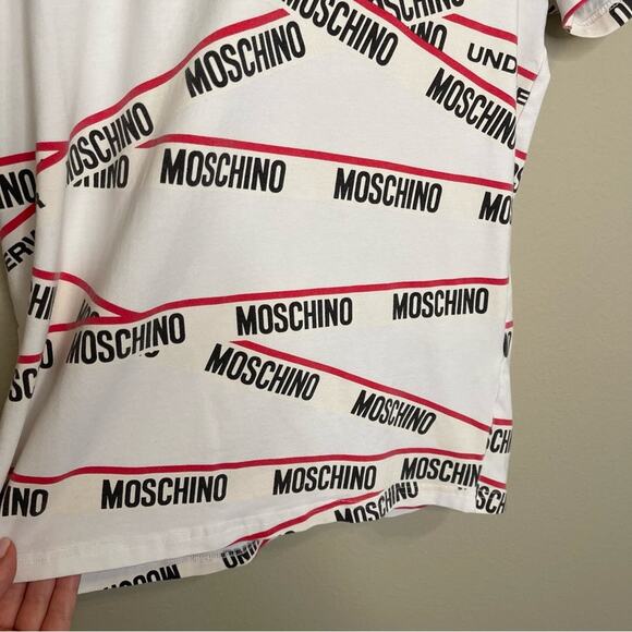 Moschino Underwear Men's Cotton Graphic T-Shirt L - Picture 8 of 11